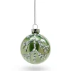 Weihnachtskugel CALM & COSY Glas Ø 6 cm Grün