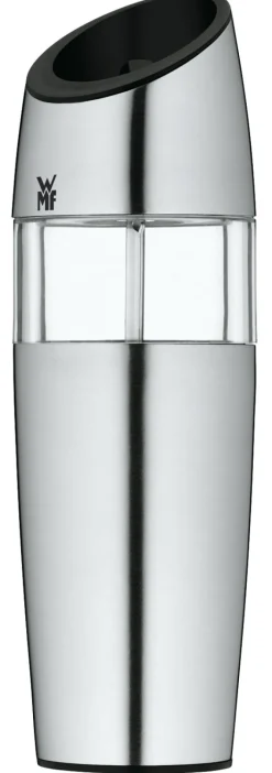 WMF elektrische Salz-/ Pfeffermühle silberfarbig