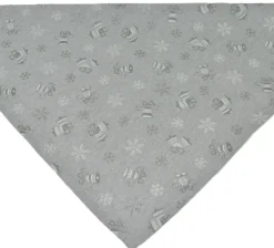 Yve! decoration Mitteldecke WINTERZEIT 85 x 85 cm grau/mehrfarbig