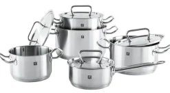 ZWILLING Kochtopfset TWIN CLASSIC 5-teilig Edelstahl 18/10